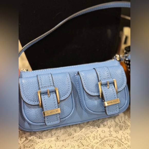 Michael Kors small Blue Leather Bag NWT - Picture 4 of 4